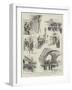 Sketches at the Paris Exhibition-null-Framed Giclee Print