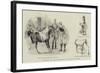 Sketches at the Performance at Wulff's Circus-null-Framed Giclee Print