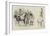 Sketches at the Performance at Wulff's Circus-null-Framed Giclee Print