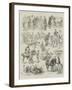 Sketches at the Polo Pony Race at Hurlingham-Alfred Courbould-Framed Giclee Print