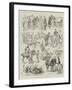 Sketches at the Polo Pony Race at Hurlingham-Alfred Courbould-Framed Giclee Print