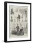 Sketches at the Queen's Drawingroom-null-Framed Giclee Print