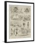 Sketches at the Rawul Pindi Durbar-null-Framed Giclee Print