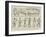 Sketches at the Rawul Pindi Durbar-null-Framed Giclee Print