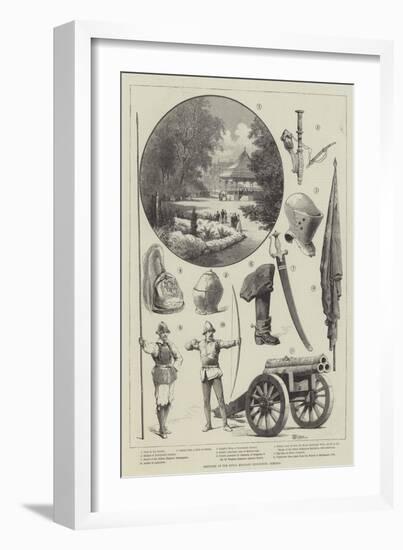 Sketches at the Royal Military Exhibition, Chelsea-Thomas Harrington Wilson-Framed Giclee Print