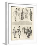 Sketches at the Royal Military Exhibition-William Douglas Almond-Framed Premium Giclee Print