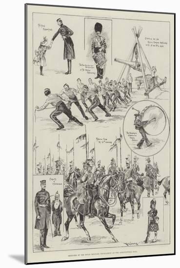 Sketches at the Royal Military Tournament at the Agricultural Hall-Ralph Cleaver-Mounted Giclee Print