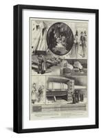 Sketches at the Royal Naval Exhibition, Chelsea-Thomas Harrington Wilson-Framed Giclee Print