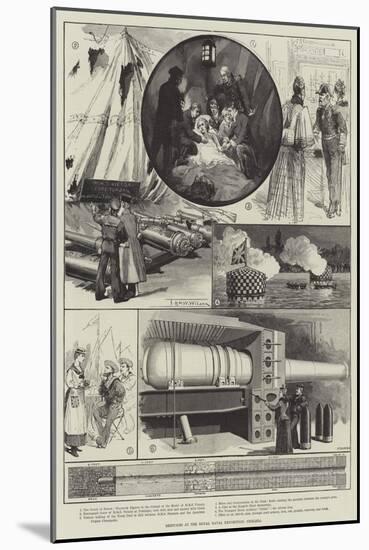Sketches at the Royal Naval Exhibition, Chelsea-Thomas Harrington Wilson-Mounted Giclee Print