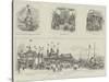 Sketches at the Royal Naval Exhibition-Frank Watkins-Stretched Canvas