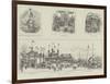 Sketches at the Royal Naval Exhibition-Frank Watkins-Framed Giclee Print