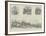 Sketches at the Royal Naval Exhibition-Frank Watkins-Framed Giclee Print