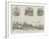 Sketches at the Royal Naval Exhibition-Frank Watkins-Framed Giclee Print