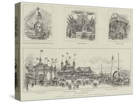 Sketches at the Royal Naval Exhibition-Frank Watkins-Stretched Canvas