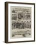 Sketches at Trooping the Colours on the Queen's Birthday-null-Framed Giclee Print