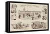 Sketches at Trouville-Randolph Caldecott-Framed Stretched Canvas