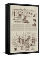 Sketches at Trouville-Randolph Caldecott-Framed Stretched Canvas