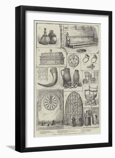 Sketches at Winchester, Seven-Hundredth Anniversary of the Mayoralty-null-Framed Giclee Print