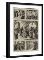 Sketches by a Pilgrim at Paray-Le-Monial-null-Framed Giclee Print