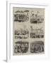 Sketches by a Pilgrim on the Way to Paray-Le-Monial-null-Framed Giclee Print