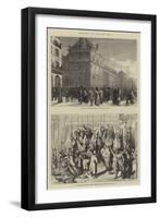 Sketches by Balloon Post-Ernest Henry Griset-Framed Giclee Print