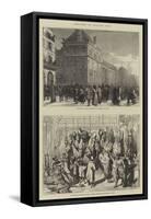 Sketches by Balloon Post-Ernest Henry Griset-Framed Stretched Canvas