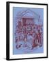 'Sketches by Boz' by Charles Dickens-George Cruikshank-Framed Giclee Print