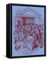 'Sketches by Boz' by Charles Dickens-George Cruikshank-Framed Stretched Canvas