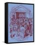 'Sketches by Boz' by Charles Dickens-George Cruikshank-Framed Stretched Canvas