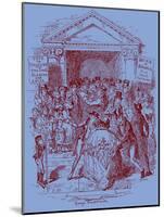 'Sketches by Boz' by Charles Dickens-George Cruikshank-Mounted Giclee Print