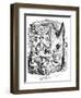 'Sketches by Boz' by Charles Dickens-George Cruikshank-Framed Giclee Print