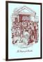 'Sketches by Boz' by Charles Dickens-George Cruikshank-Framed Giclee Print