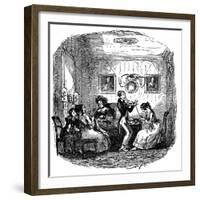 'Sketches by Boz' by Charles Dickens-Hablot Knight Browne-Framed Giclee Print