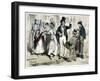 Sketches by Boz by Charles Dickens-Frederick Barnard-Framed Giclee Print