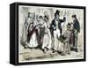 Sketches by Boz by Charles Dickens-Frederick Barnard-Framed Stretched Canvas