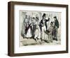 Sketches by Boz by Charles Dickens-Frederick Barnard-Framed Giclee Print