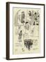 Sketches During the Spanish Carnival-Phil May-Framed Giclee Print