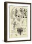 Sketches During the Spanish Carnival-Phil May-Framed Giclee Print