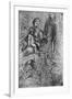 Sketches for a 'Holy Family, by Allegri Da Correggio, 1913-Correggio-Framed Giclee Print