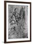 Sketches for a 'Holy Family, by Allegri Da Correggio, 1913-Correggio-Framed Giclee Print