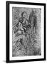 Sketches for a 'Holy Family, by Allegri Da Correggio, 1913-Correggio-Framed Giclee Print