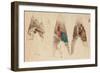 Sketches for an Altarpiece-Domenico Morelli-Framed Giclee Print