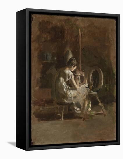 Sketches for “Home-Spun”, 1881-Thomas Cowperthwait Eakins-Framed Stretched Canvas