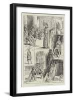 Sketches from Antony and Cleopatra, at the Princess's Theatre-Frederick Pegram-Framed Giclee Print