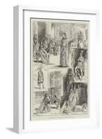 Sketches from Antony and Cleopatra, at the Princess's Theatre-Frederick Pegram-Framed Giclee Print