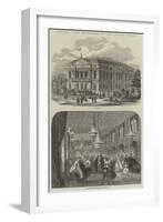 Sketches from Baden-Baden-null-Framed Giclee Print