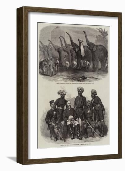Sketches from Bengal, India-null-Framed Giclee Print