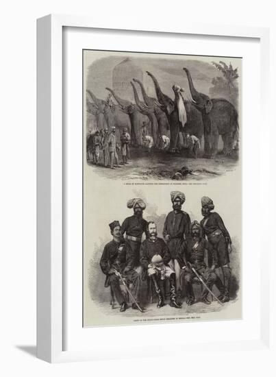 Sketches from Bengal, India-null-Framed Giclee Print