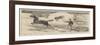 Sketches from British Columbia, Breaking Young Horses to Sledge Harness-Alfred Chantrey Corbould-Framed Giclee Print