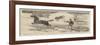 Sketches from British Columbia, Breaking Young Horses to Sledge Harness-Alfred Chantrey Corbould-Framed Giclee Print